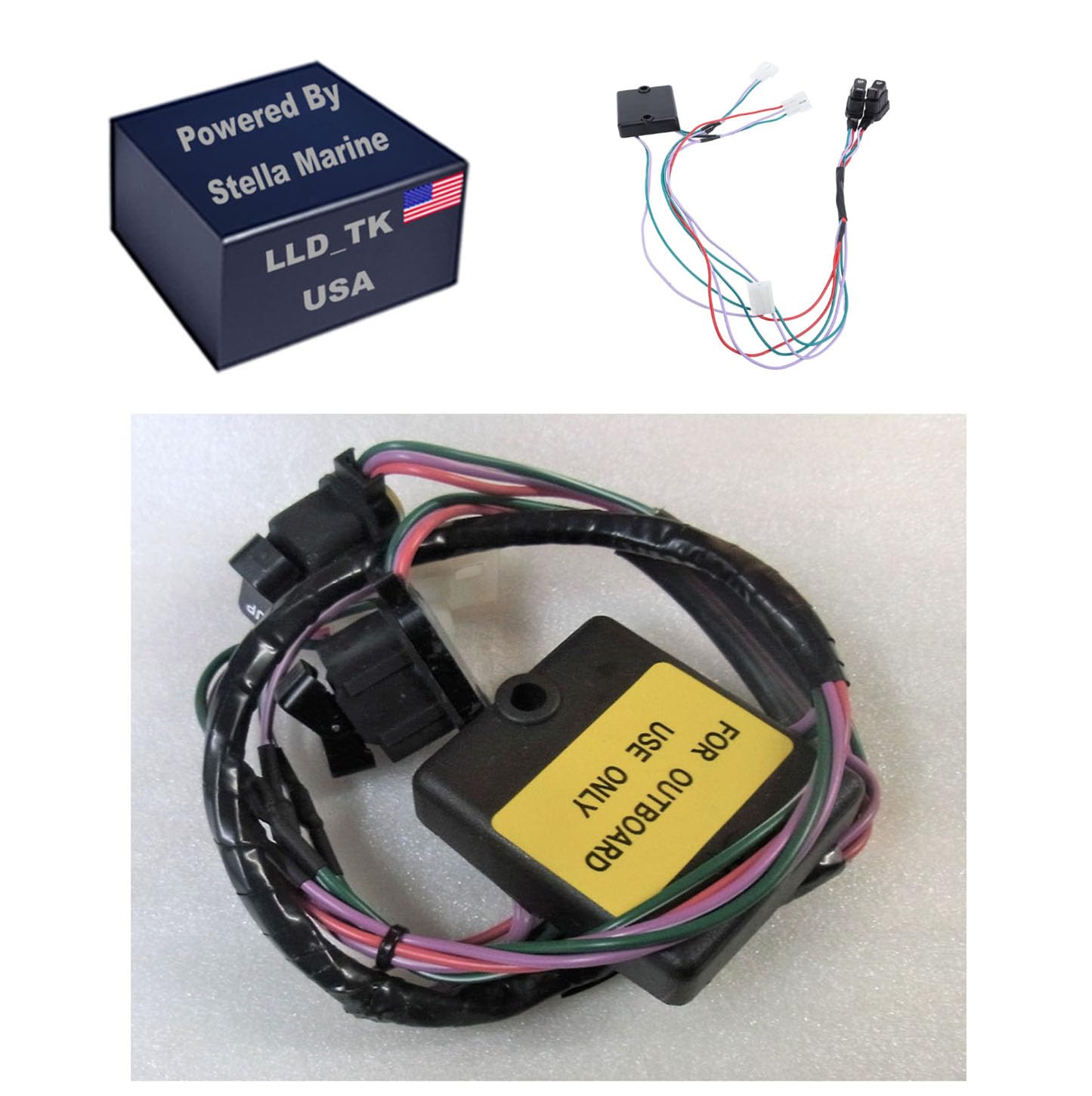 Amazon.com: LLD TK Trim Tilt Switch Harness for Mercury Mercruiser